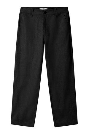 MAKULU - Organic Linen Cotton Trouser - Black from KOMODO