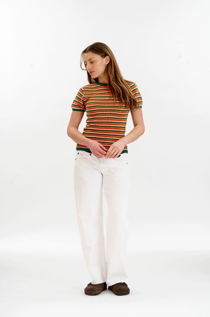 PENELOPE Organic Cotton Knit Tee - Earth from KOMODO