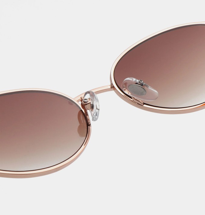 BELLA - Rosegold Havana Sunglasses by A.Kjaerbede from KOMODO