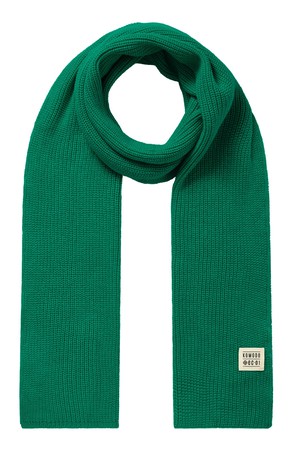 LONDON - GOTS Organic Cotton Scarf Bright Green from KOMODO