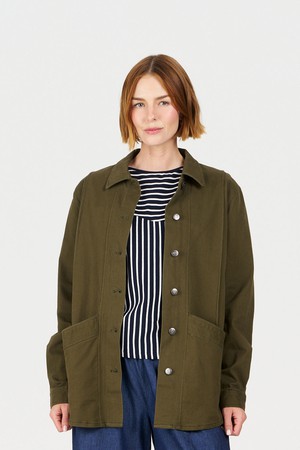 CHORE Organic Cotton Jacket - khaki from KOMODO