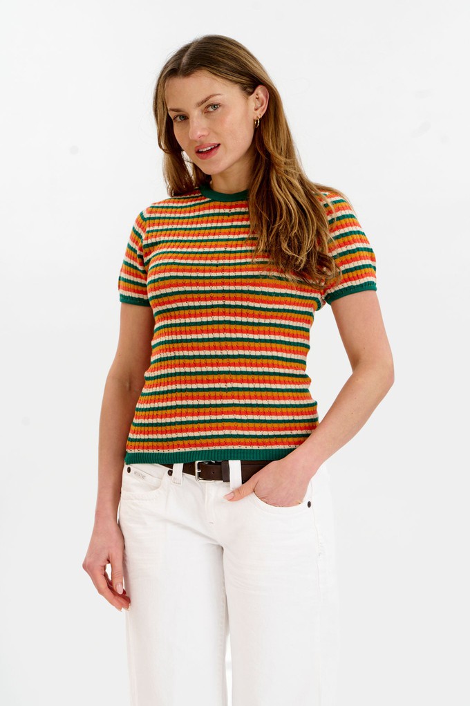 PENELOPE Organic Cotton Knit Tee - Earth from KOMODO