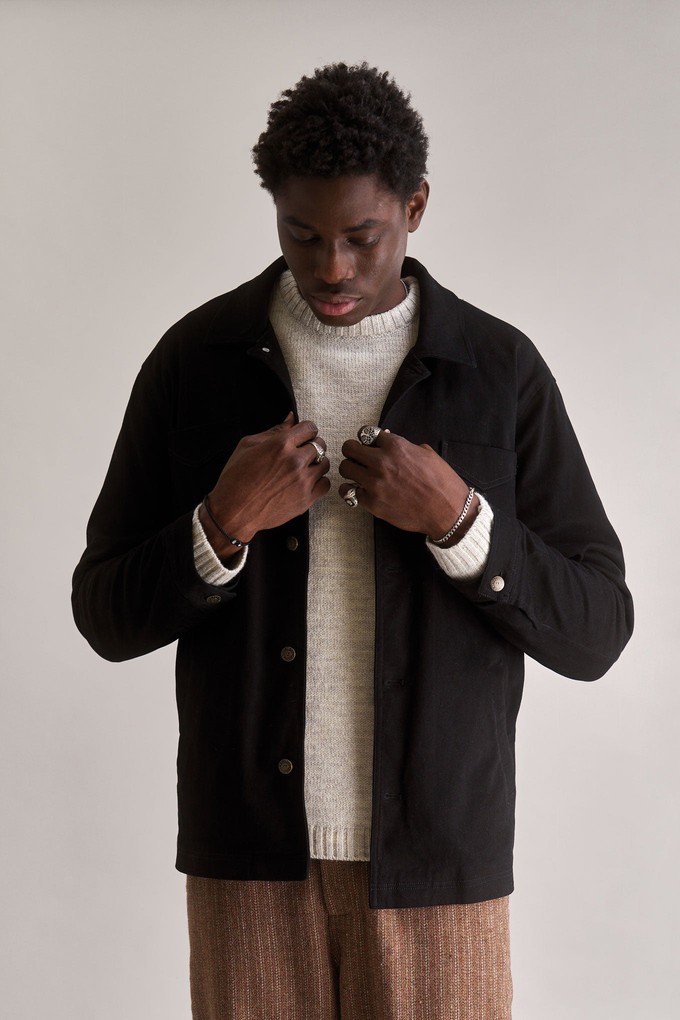 STANLEY Organic Cotton Tencel Jacket - Black from KOMODO