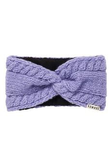 BIWA - Fleece Lined Lambswool Ear Warmer Lavender via KOMODO