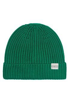 TOWN - GOTS Organic Cotton Beenie Hat Bright Green via KOMODO