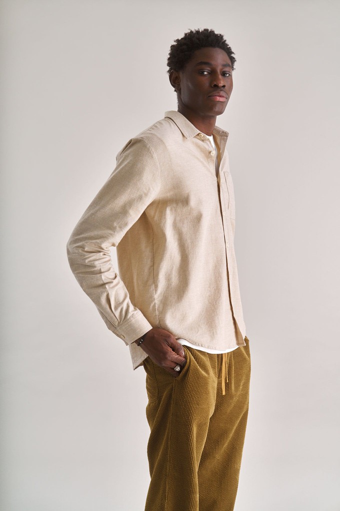 SPECTRE Organic Cotton Shirt - Sand from KOMODO