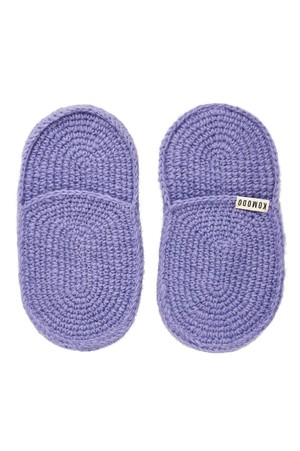 HIDE - Lambswool House Slipper Lavender from KOMODO