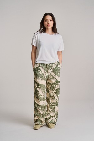 SAFARI - Womens Organic Cotton Trouser - Wave Print from KOMODO