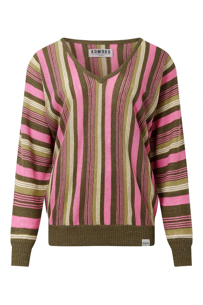 CLOVER - Linen Jumper - Stripe from KOMODO