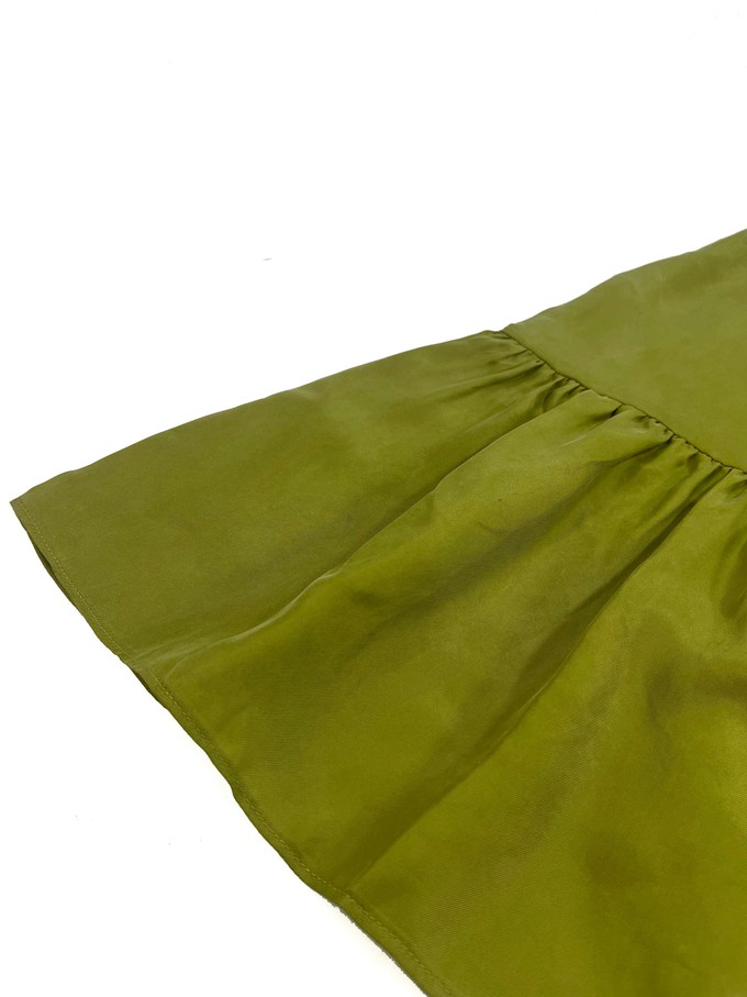 WHIRLYGIG Cupro Maxi Dress Green from KOMODO
