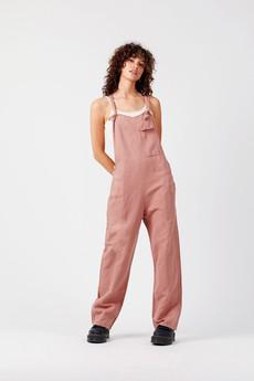 MARY-LOU Pink - Organic Cotton Dungarees by Flax & Loom from KOMODO