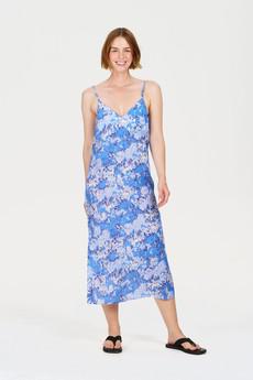 MILLER Tencel Linen Dress - Acid Blue via KOMODO