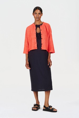 COVET Recycled Poly Cardigan - Orange from KOMODO