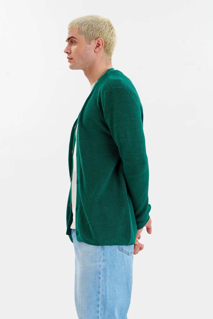 LUCAS Organic Cotton Cardigan - Green from KOMODO