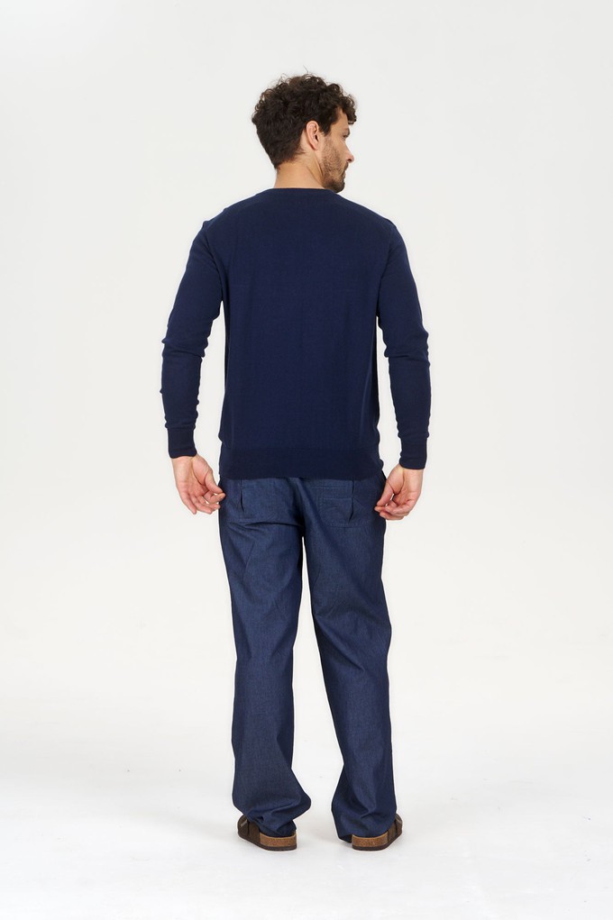 POCKET Organic Cotton Jumper - Navy from KOMODO
