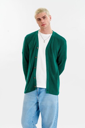 LUCAS Organic Cotton Cardigan - Green from KOMODO