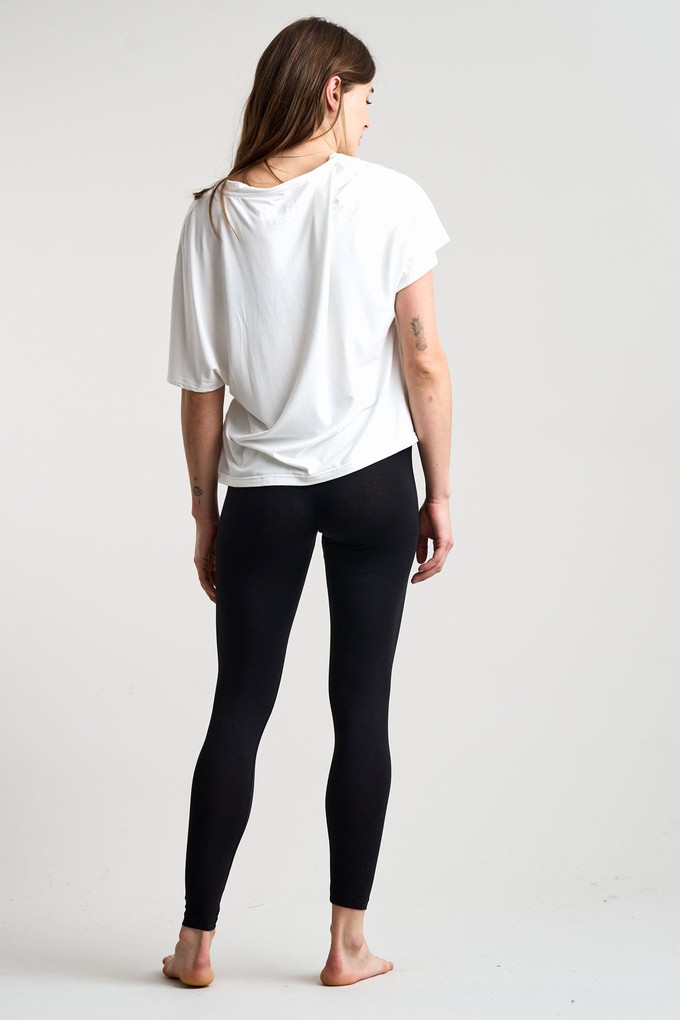 SYLVIE Legging - GOTS Organic Cotton Black from KOMODO