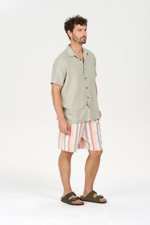 LOYLE Tencel Linen Shirt - Sage from KOMODO
