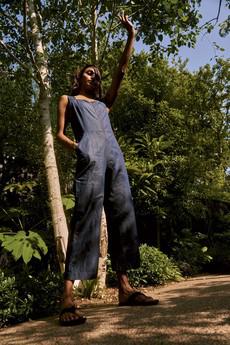 DAY Organic Cotton Jumpsuit - midwash via KOMODO