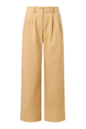 LION - Organic Linen Cotton trouser - Sand from KOMODO