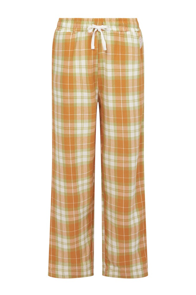JIM JAM Pyjama Trousers Set Womens - GOTS Organic Cotton Orange from KOMODO