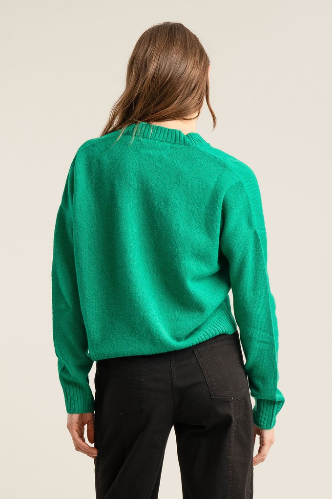 ISLA Wool Cardigan - Green from KOMODO