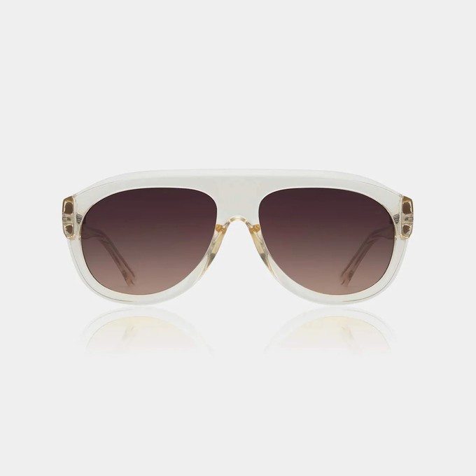 RIO - Ecru Transparent Sunglasses by A.Kjaerbede from KOMODO