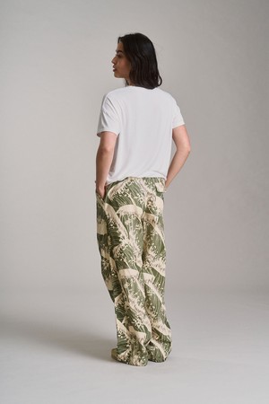 SAFARI - Womens Organic Cotton Trouser - Wave Print from KOMODO