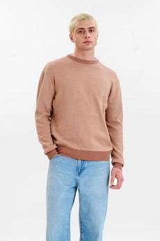LEON Organic Cotton Jumper - Coffee via KOMODO