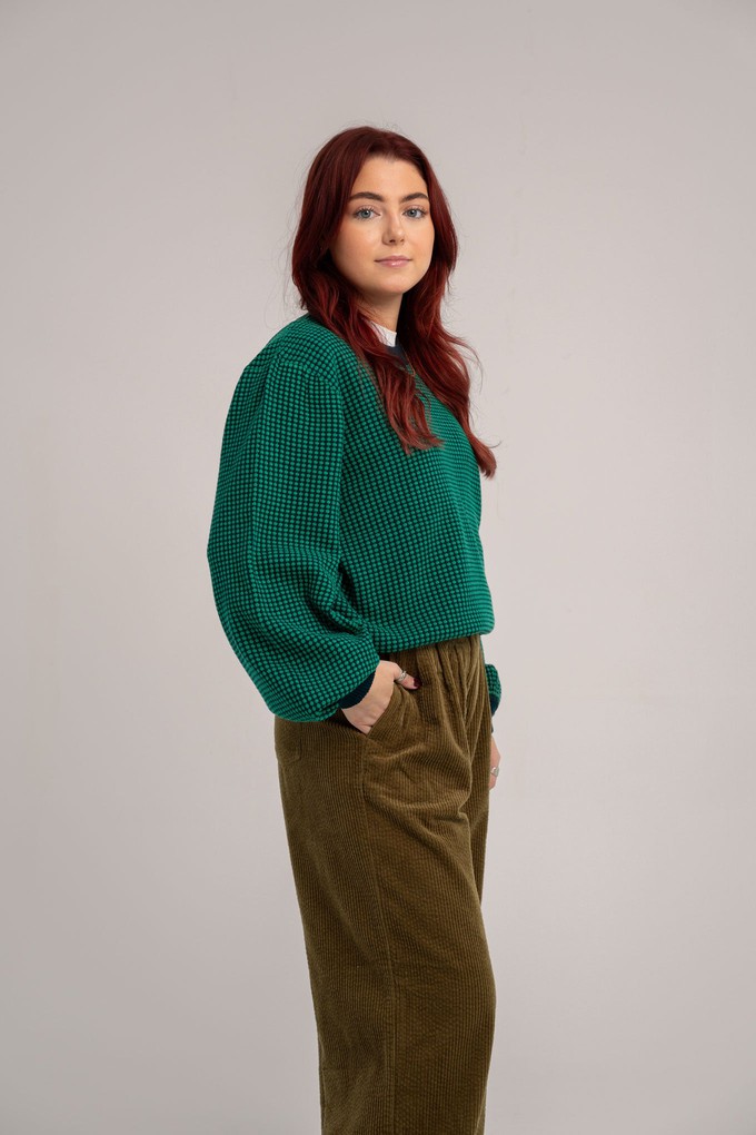 HOPE - Organic Cotton Jumper Teal from KOMODO