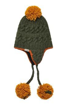 FLUFF - Fleece Lined Lambswool Hat Ivy via KOMODO