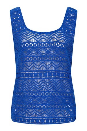 ZEE - Organic Cotton Vest Sapphire Blue from KOMODO