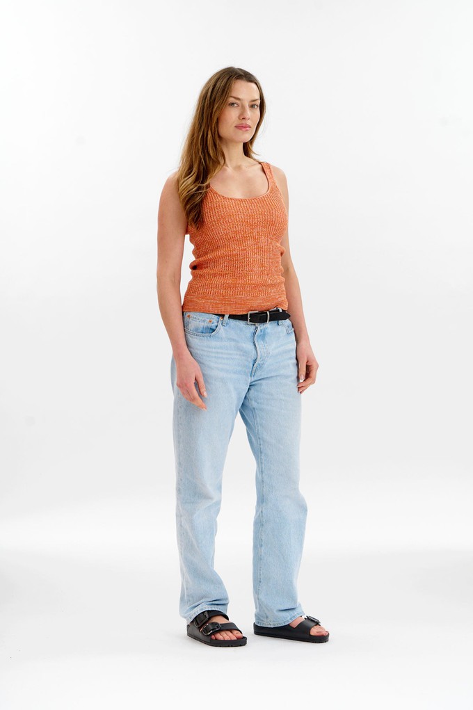 WISTERIA Organic Cotton Vest - Mustard from KOMODO