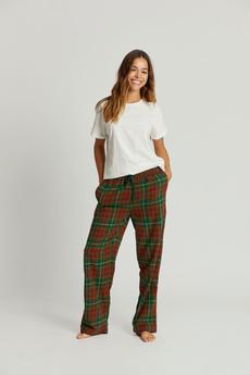 jim jam womens - gots organic cotton pyjama bottoms green from KOMODO