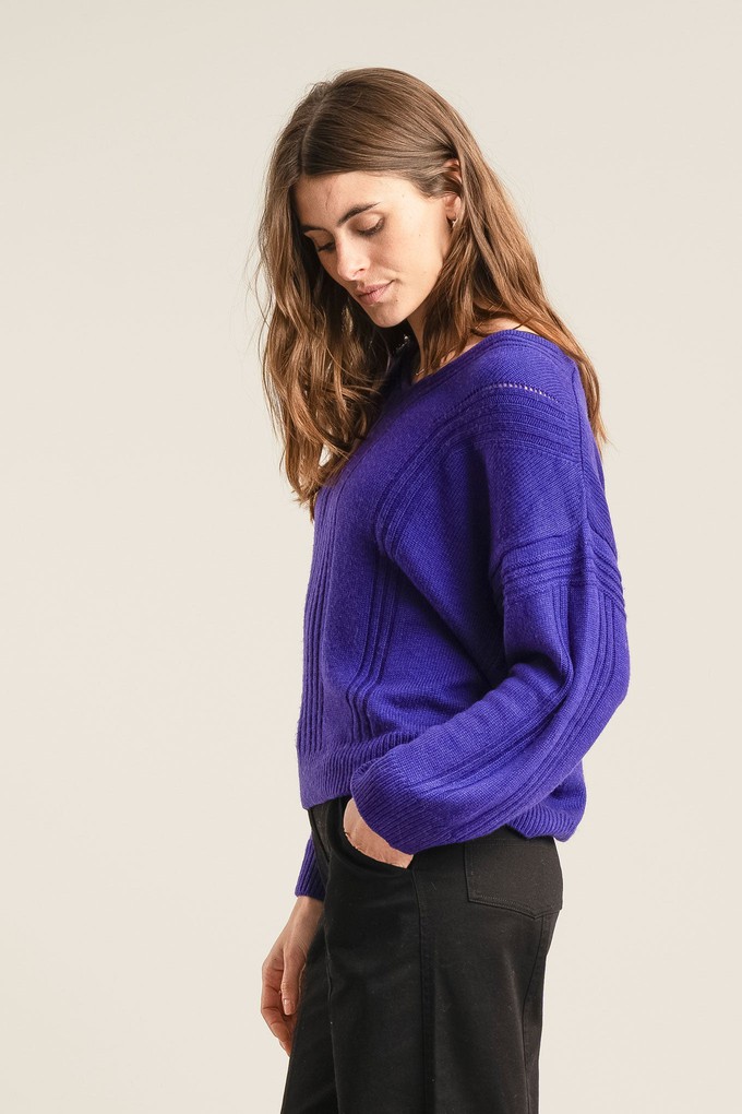 ANYA Wool Jumper - Ultramarine from KOMODO