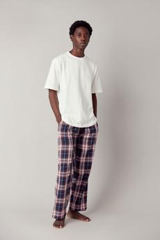 JIM JAM - Mens Organic Cotton Pyjama Bottoms Mauve via KOMODO