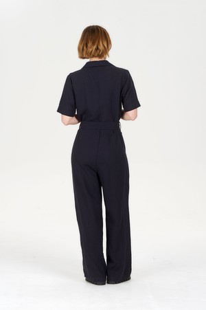 AMARIE Tencel Linen Jumpsuit - Navy from KOMODO