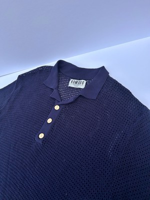 OLIVER - Organic Cotton Polo Top Dark Navy from KOMODO