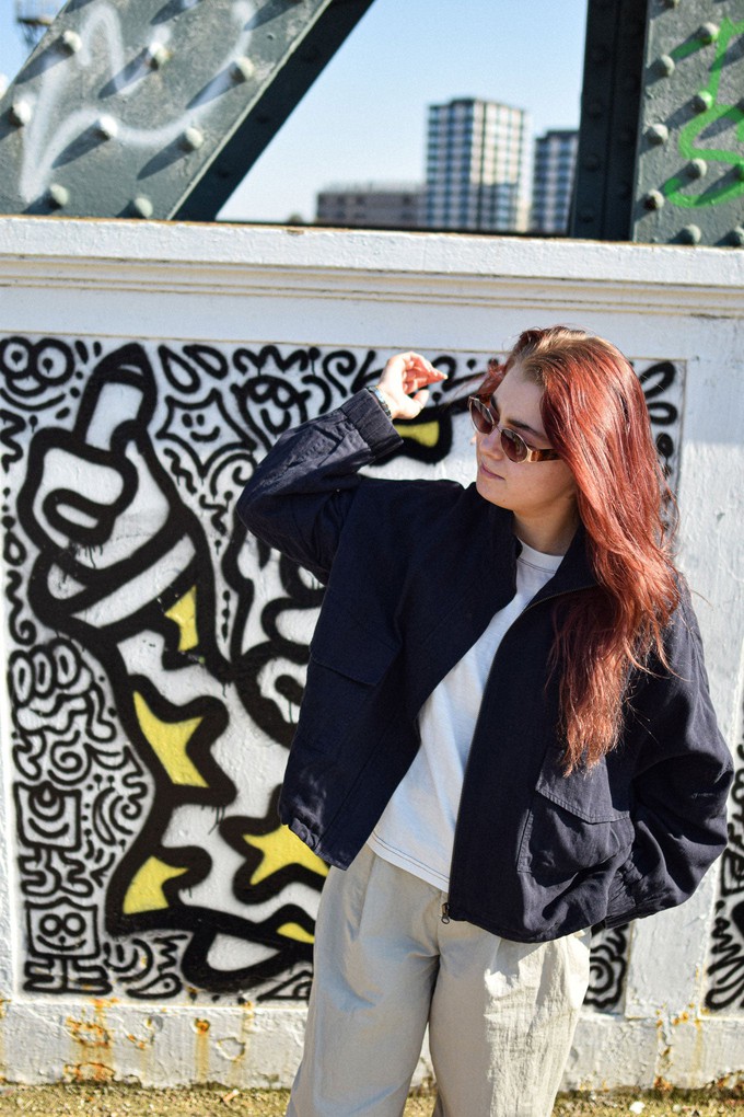 KOKO Tencel Linen Jacket - Navy from KOMODO