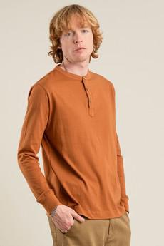 ARLO GOTS Organic Cotton Top - Brass via KOMODO