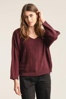 ANYA Wool Jumper - Walnut via KOMODO
