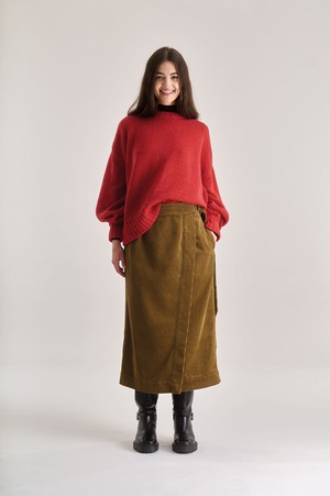 PALOMA Lambswool Jumper - Red from KOMODO