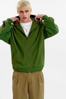 LUCA Organic Cotton Hoody - Green via KOMODO