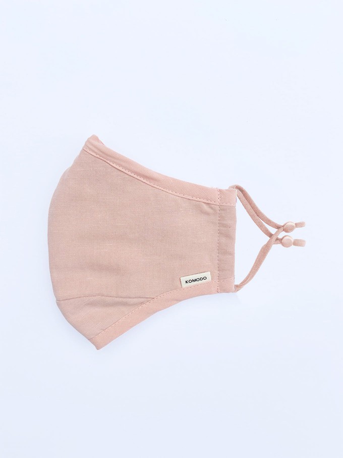 REUSABLE FABRIC FACE MASK - PINK from KOMODO