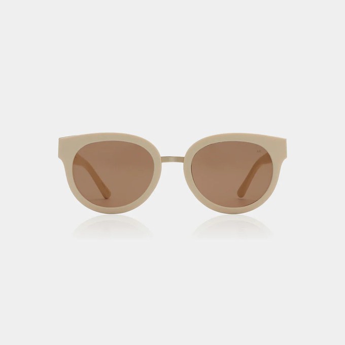 JOLIE - Cream Sunglasses by A.Kjaerbede from KOMODO