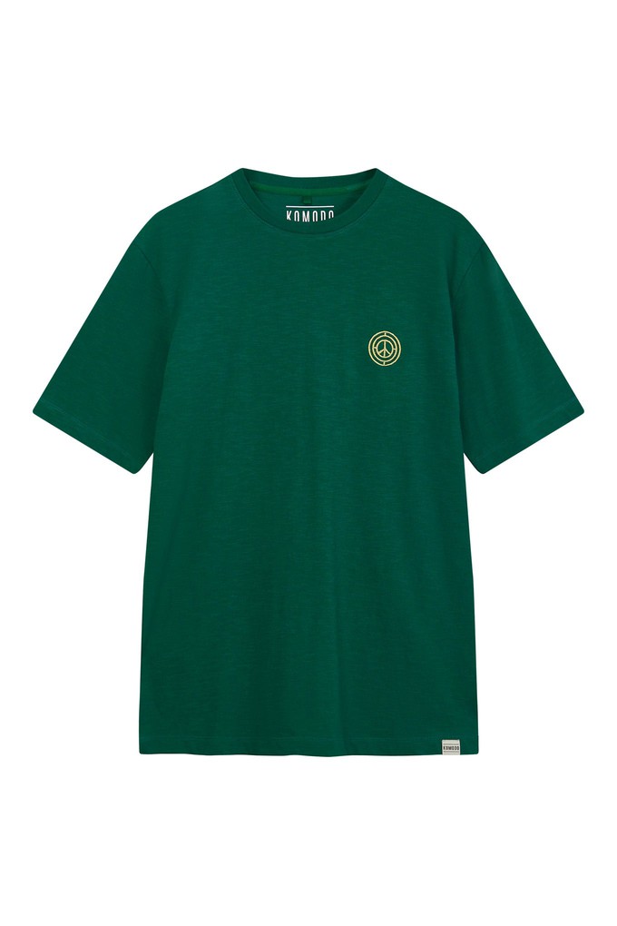 KIN Tee Mens GOTS Organic Cotton - Teal Green from KOMODO