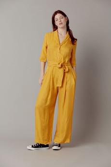 planet cupro jumpsuit - amber from KOMODO