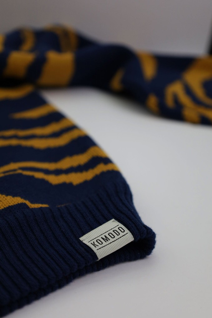 TIGER HOPE - Organic Cotton Jumper Navy from KOMODO