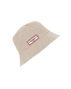 BUCKY PATCH Organic Cotton Hat White via KOMODO