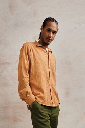 SPECTRE - Organic Cotton Shirt - Orange from KOMODO